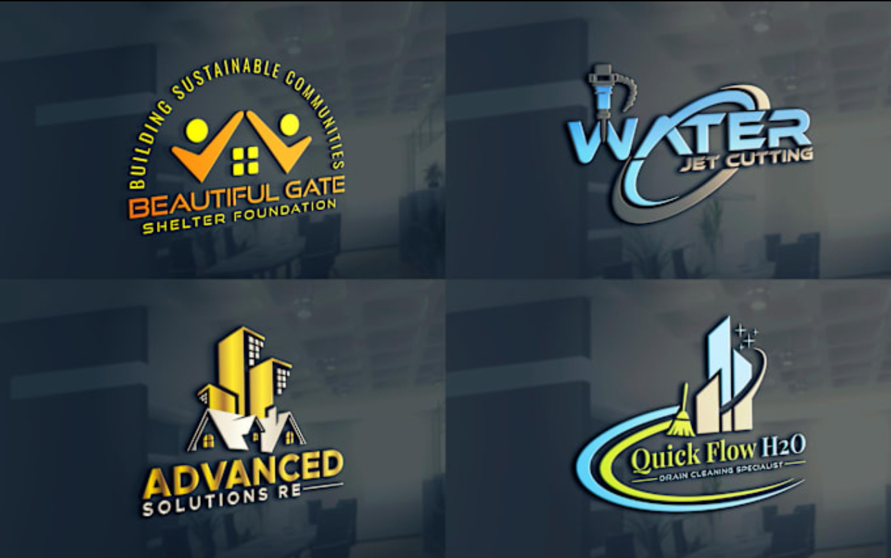 Do professional unique and modern 3d business logo design